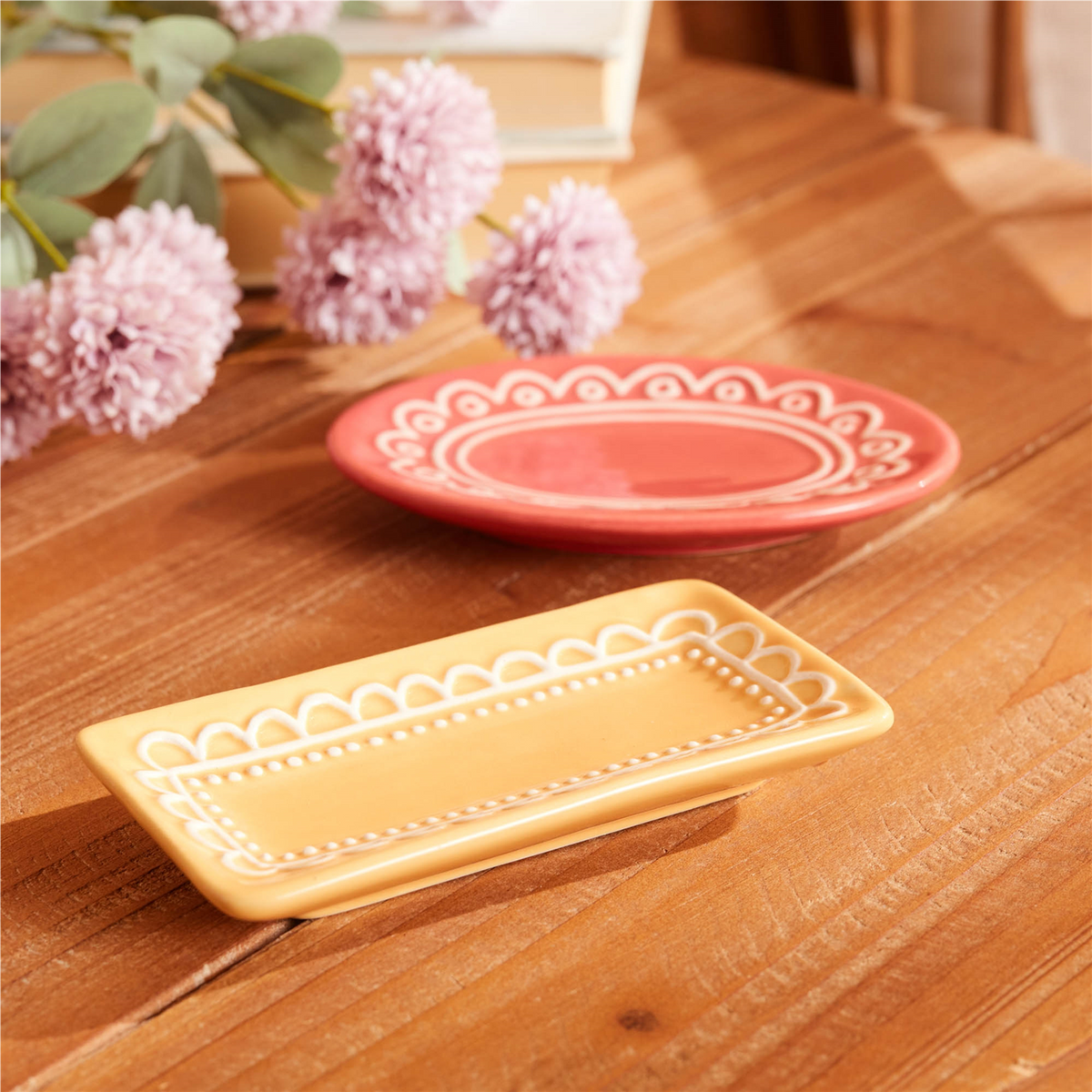 Trinket Dish (Set of 12) 6”L Ceramic