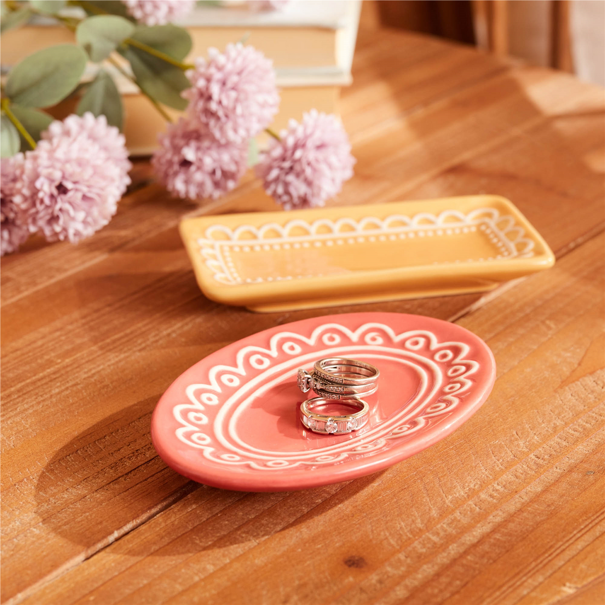Trinket Dish (Set of 12) 6”L Ceramic