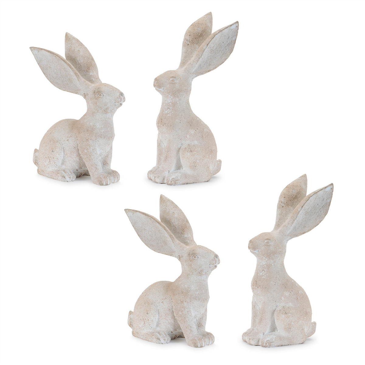 Long Ear Rabbit Figurine (Set of 4)
