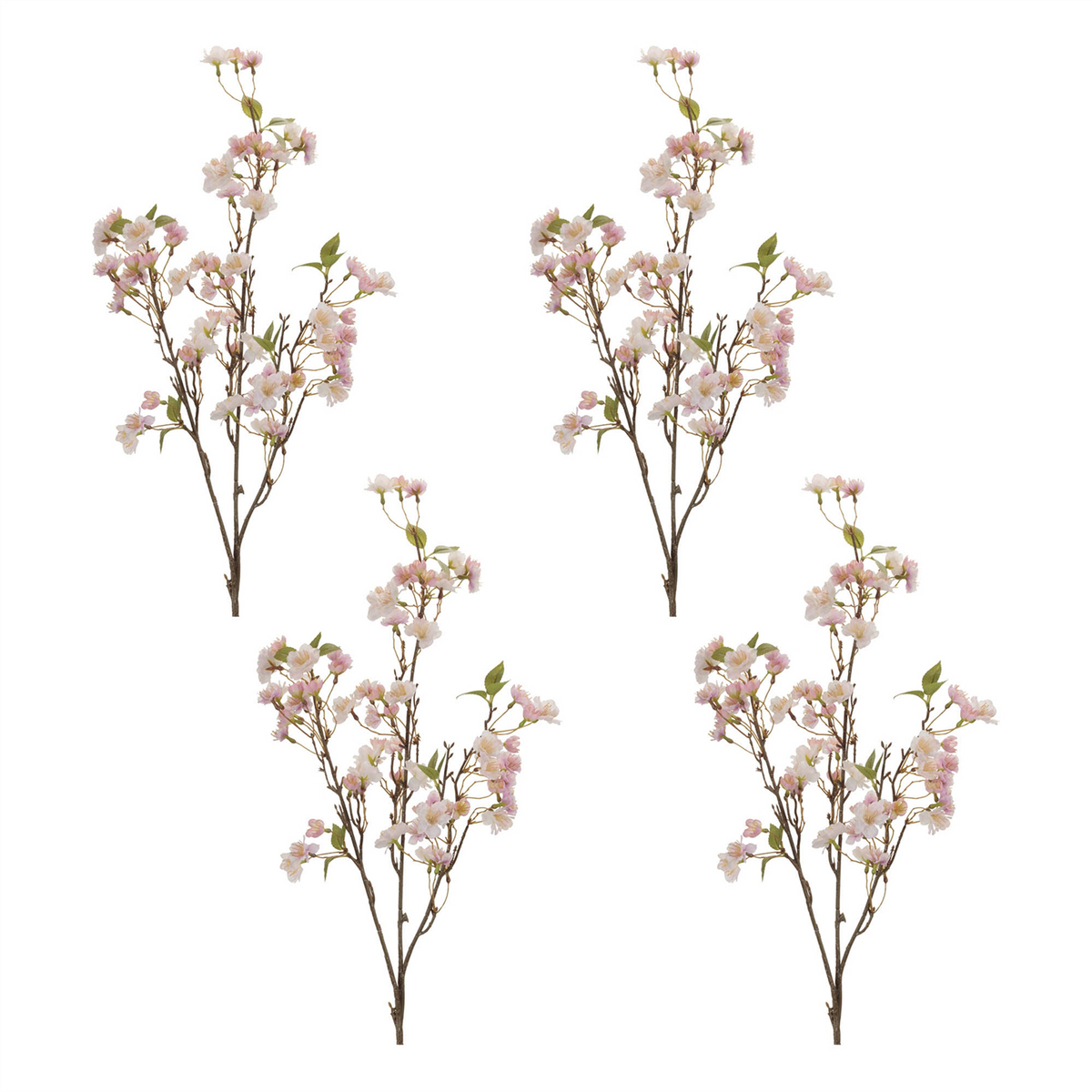 Blossom Branch (Set of 4) 44”H Fabric