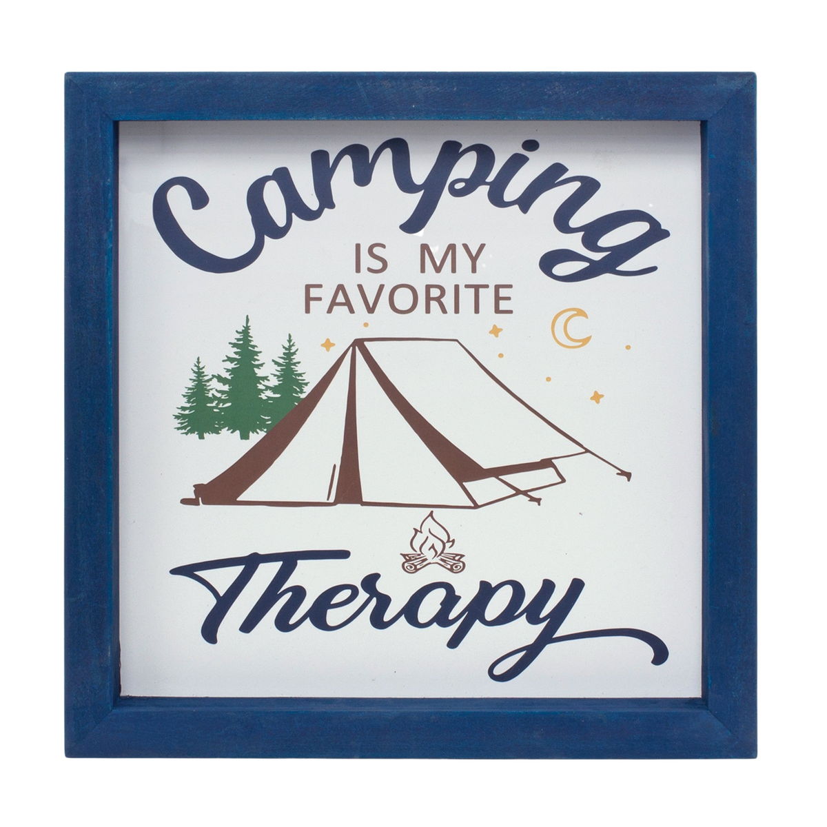 Wood Framed Camping Sentiment Sign (Set of 4)