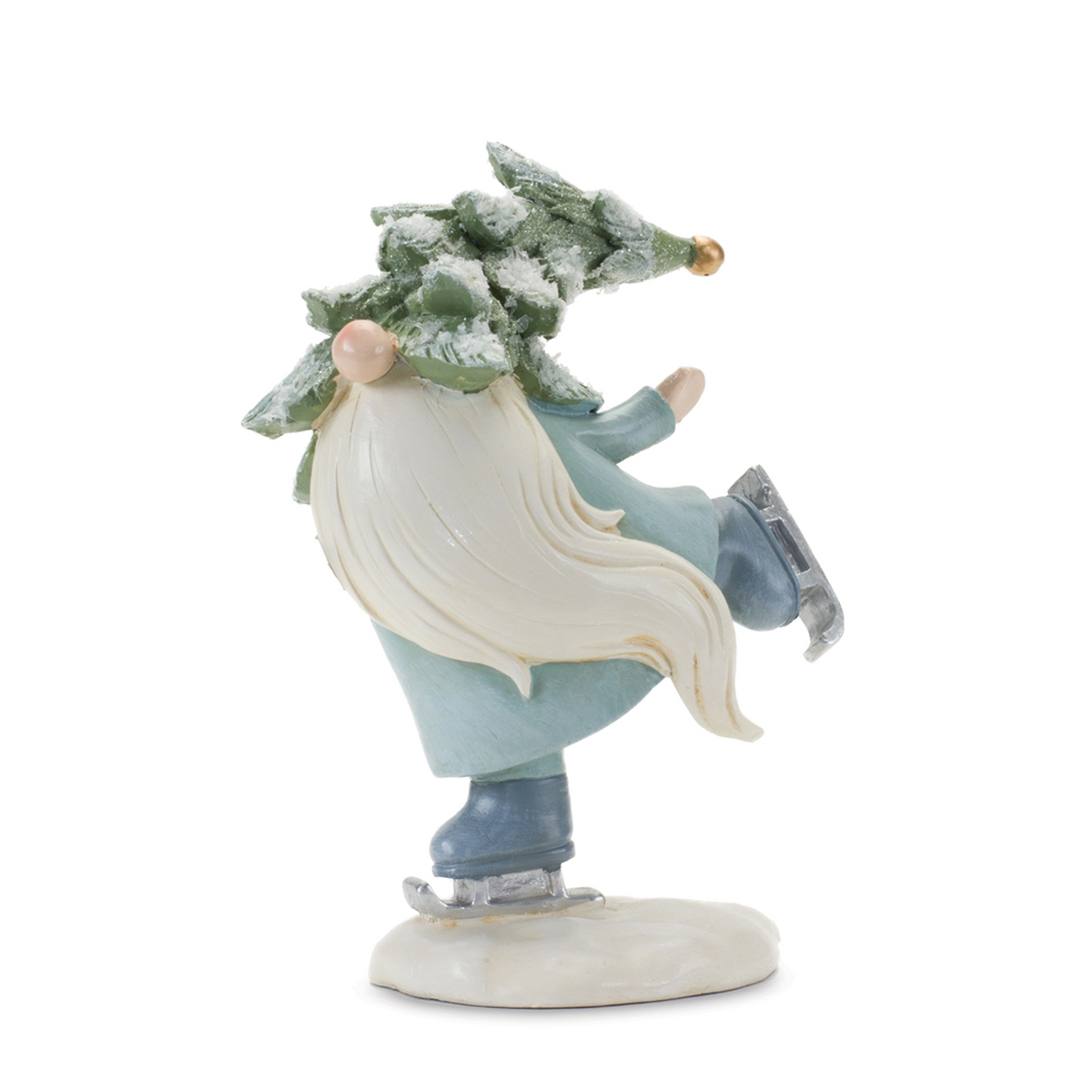 Gnome w/Skis and Skates (Set of 3) 7.25”H Resin