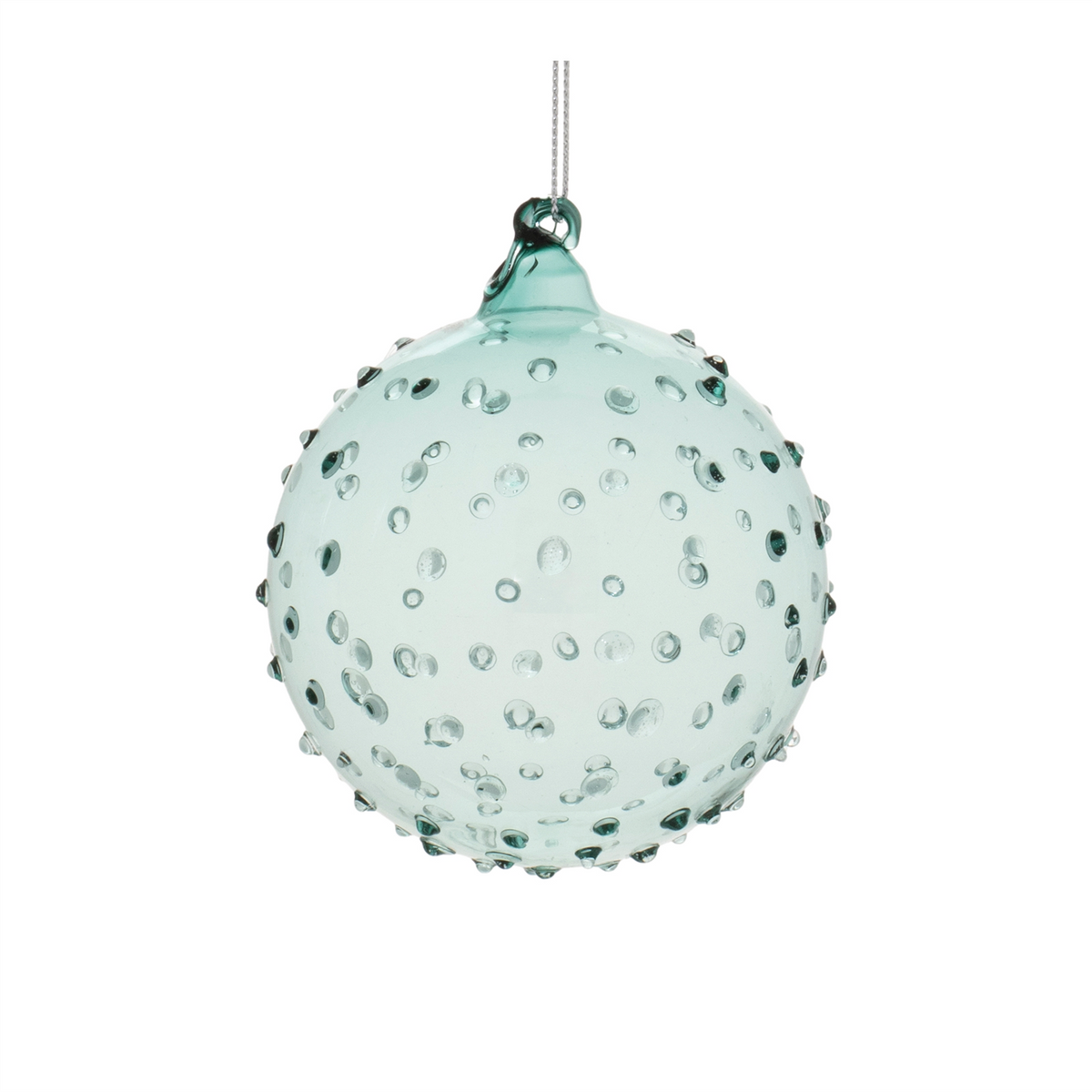 Hobnail Glass Ball Ornament (Set of 12)