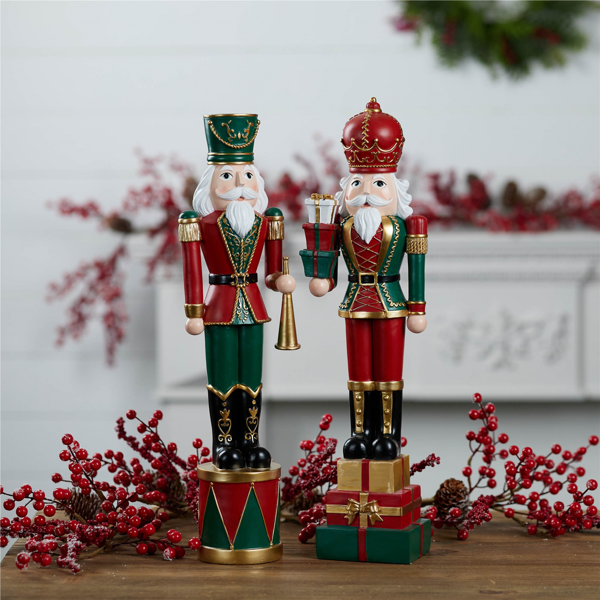 Holiday Nutcracker Soldier (Set of 2)