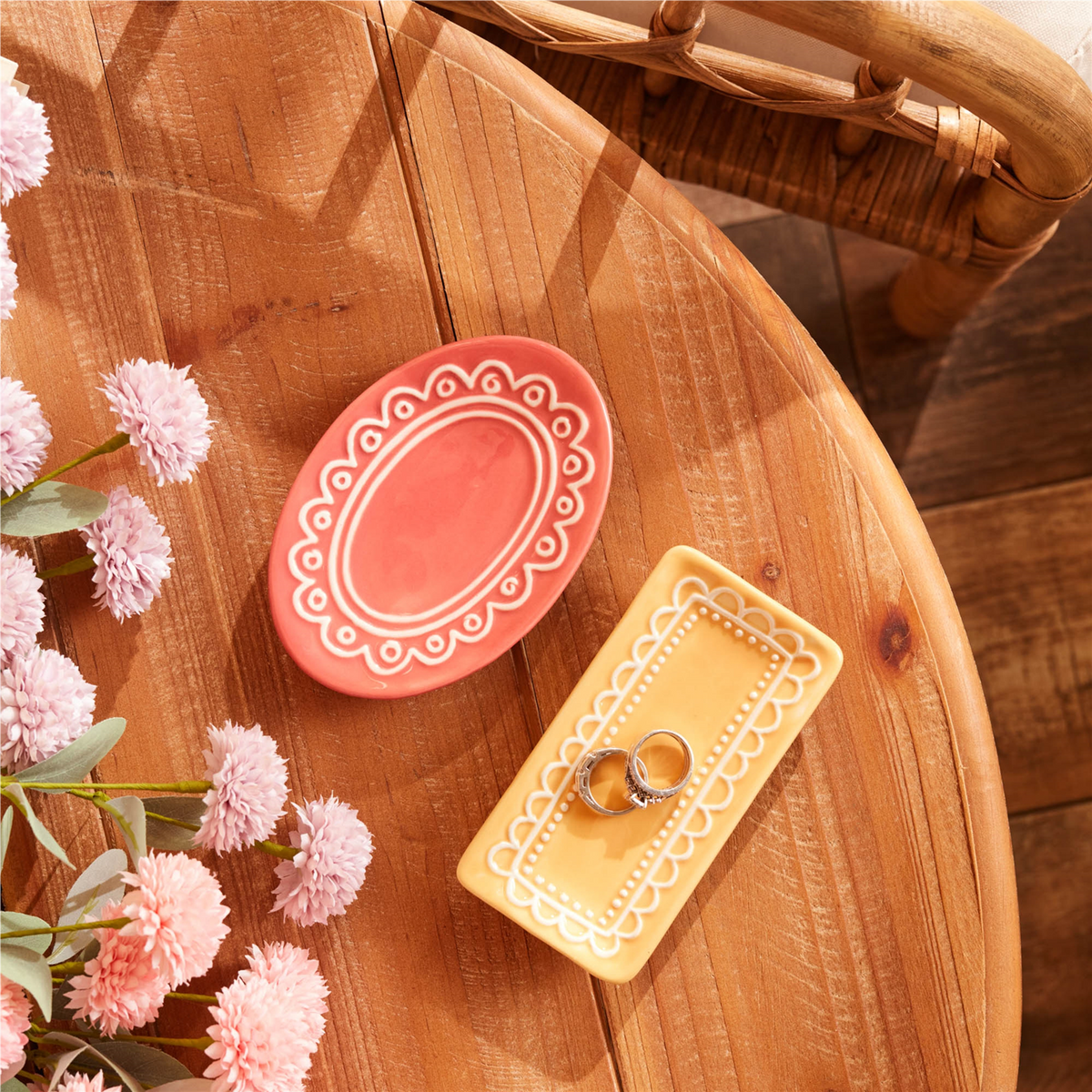 Trinket Dish (Set of 12) 6”L Ceramic