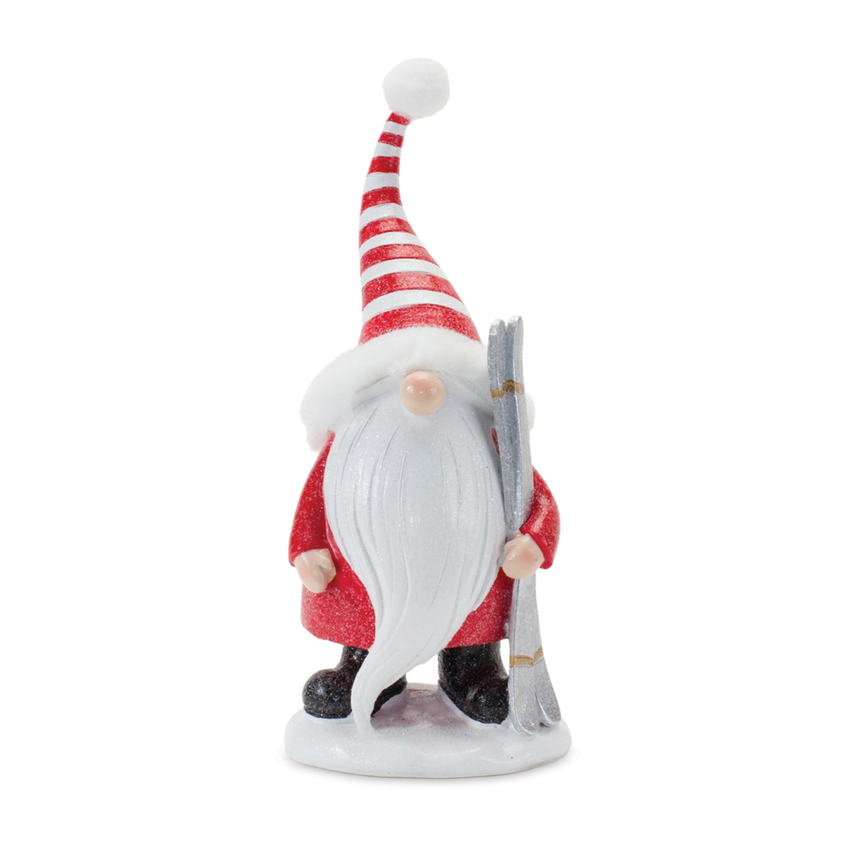 Winter Sport Gnome (Set of 3) 7"H, 8"H, 8.5"H Resin