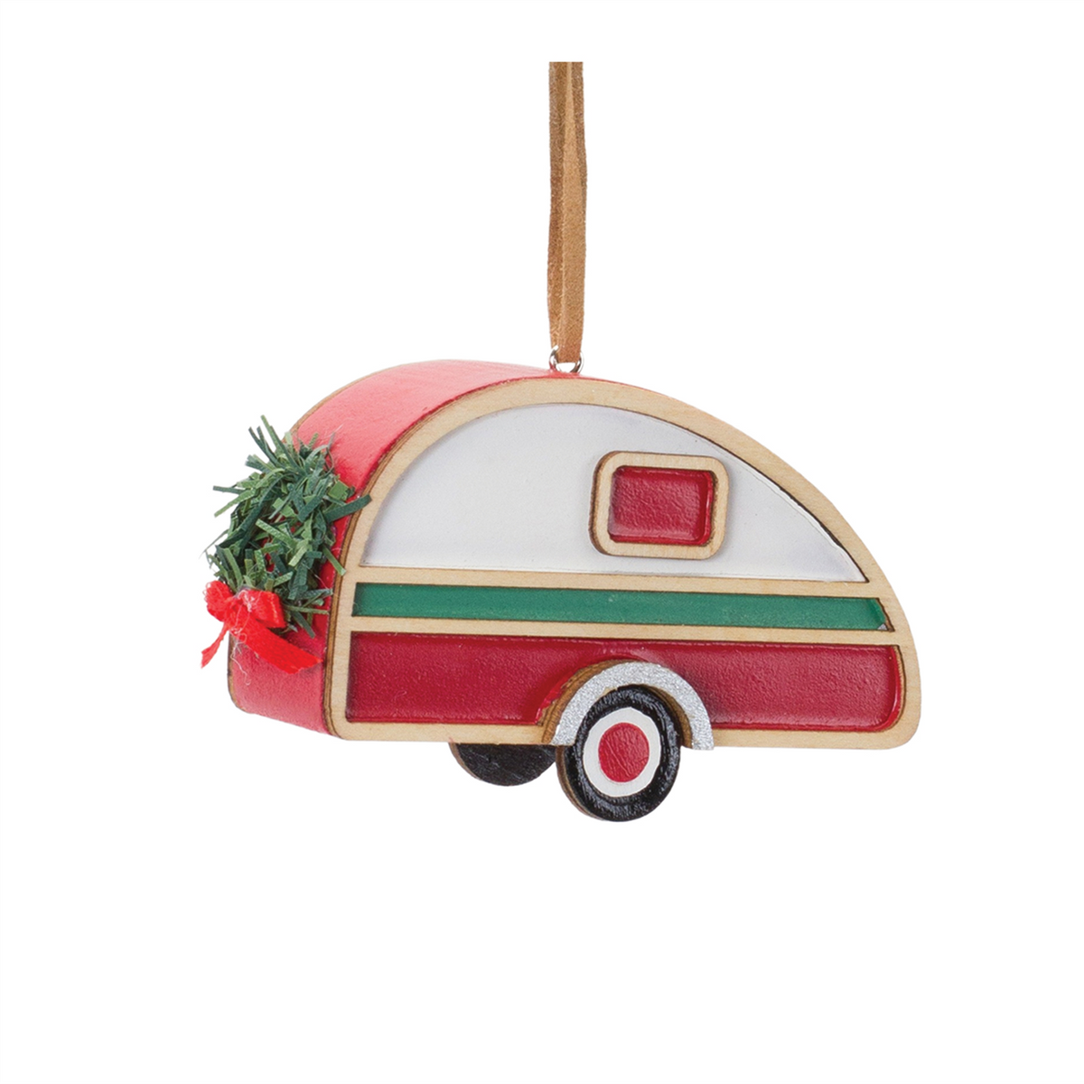 Vintage Camper and Car Ornament (Set of 12)
