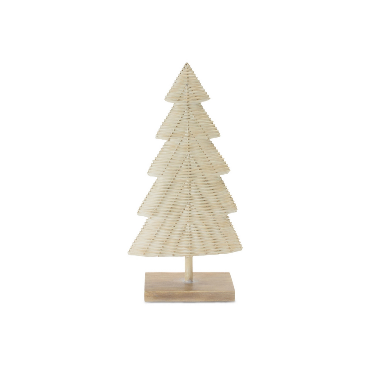 Woven Wicker Design Pine Tree (Set of 2)