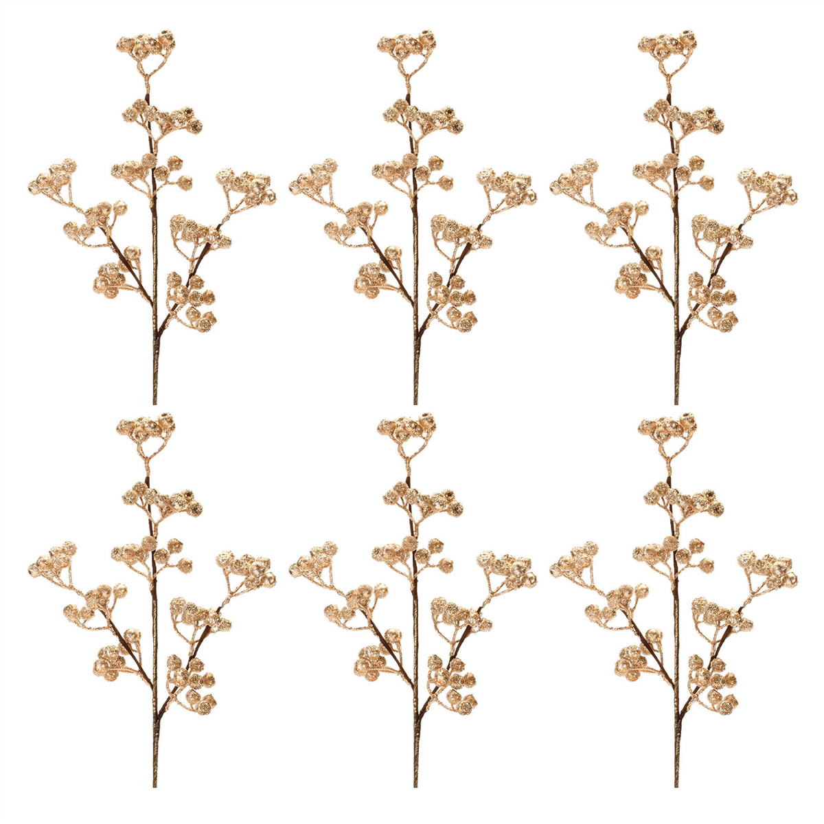 Berry Spray (Set of 6) 23”H Foam