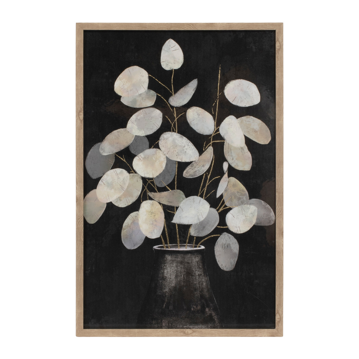 Beige Eucalyptus Print (Set of 2)