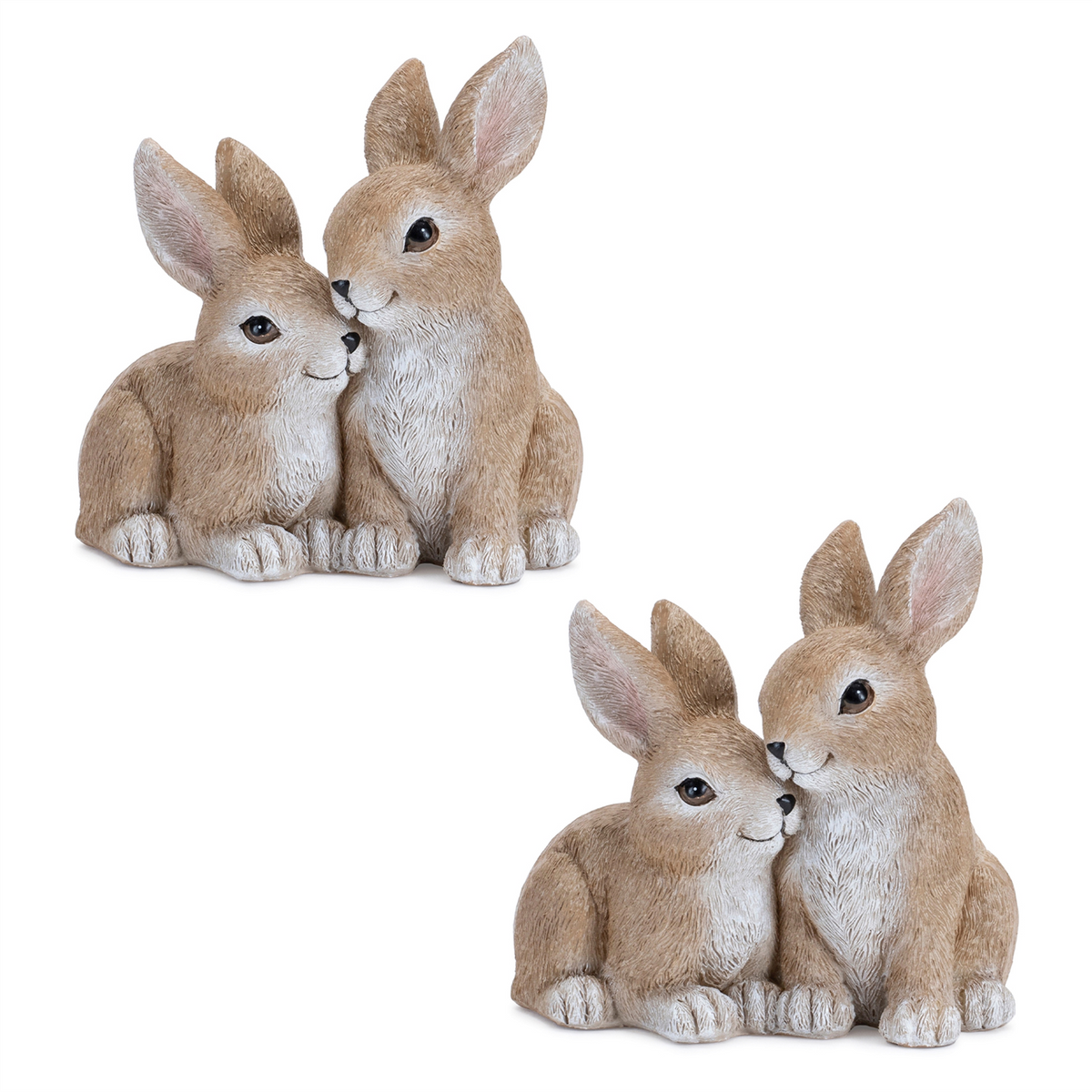 Woodland Bunny Couple Figurine (Set of 2)