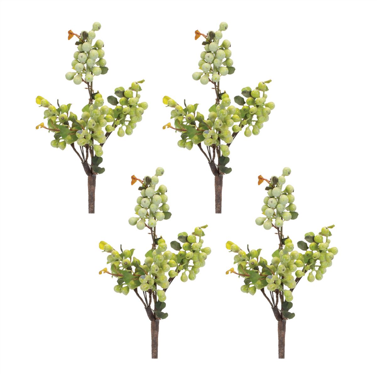 Berry Spray (Set of 4) 17”H Styrofoam/Polyester/Plastic