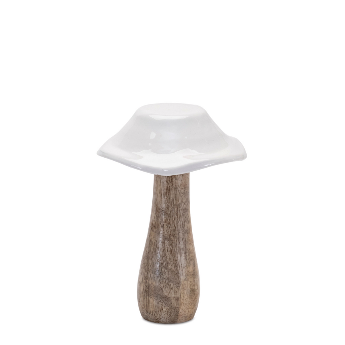 Wood Mushroom Decor (Set of 4)