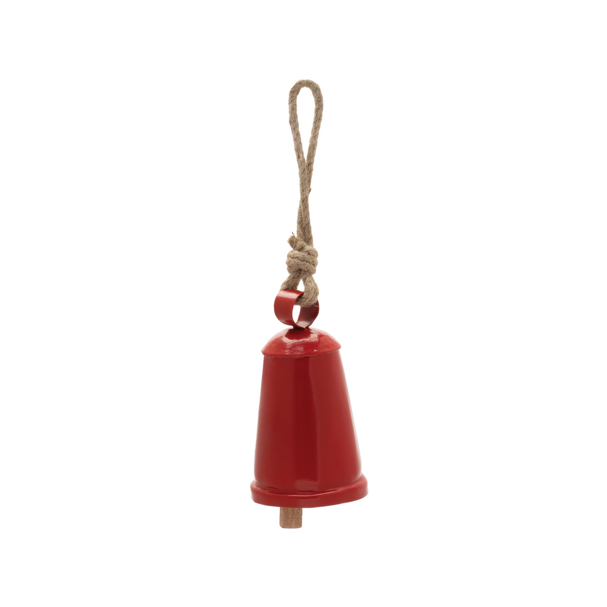 Rustic Metal Bell Ornament (Set of 4)