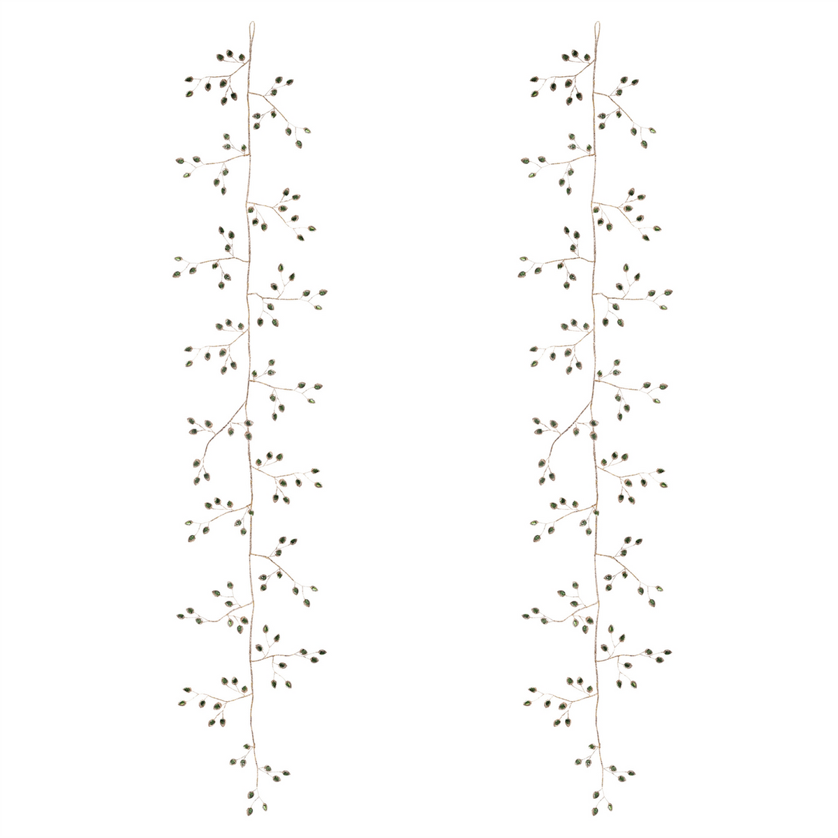 Bead Leaf Garland (Set of 2) 5'L Plastic