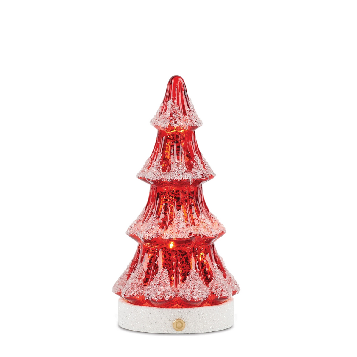 LED Tree (Set of 2) 8"H, 10"H Glass