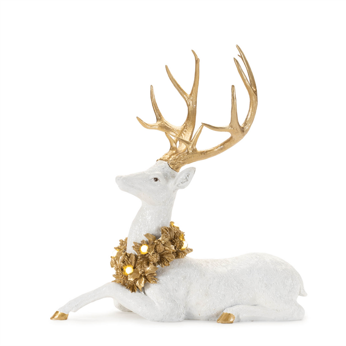 LED Holiday Deer Figurine (Set of 2)