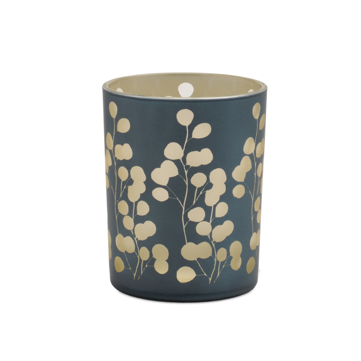 Frosted Foliage Candle Holder (Set of 2)