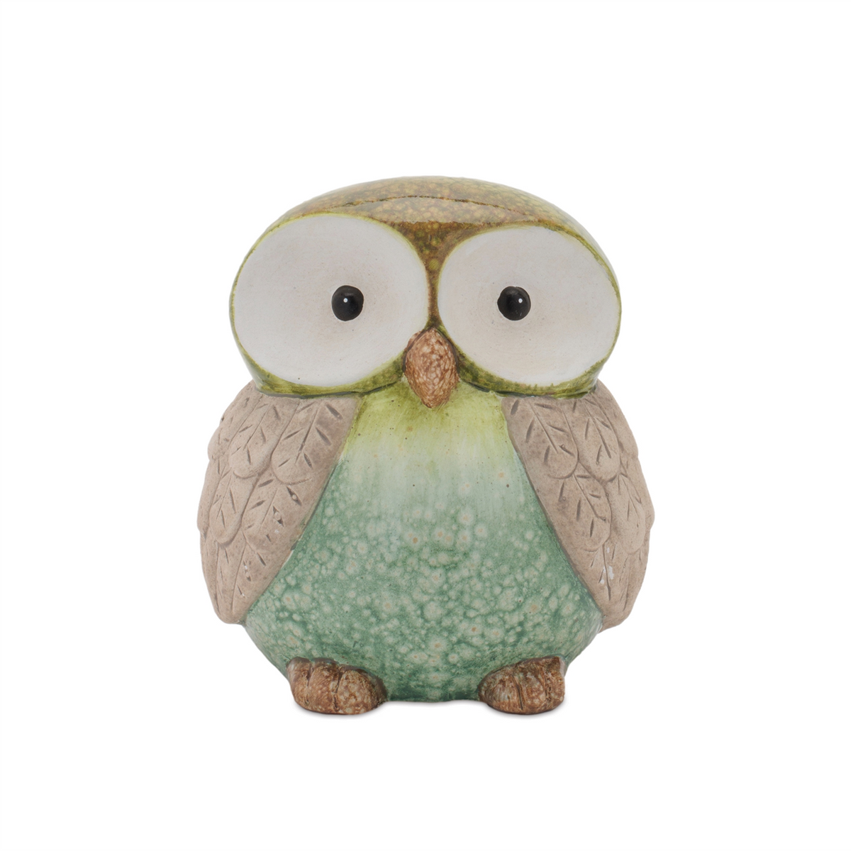 Terra Cotta Owl Decor (Set of 2)