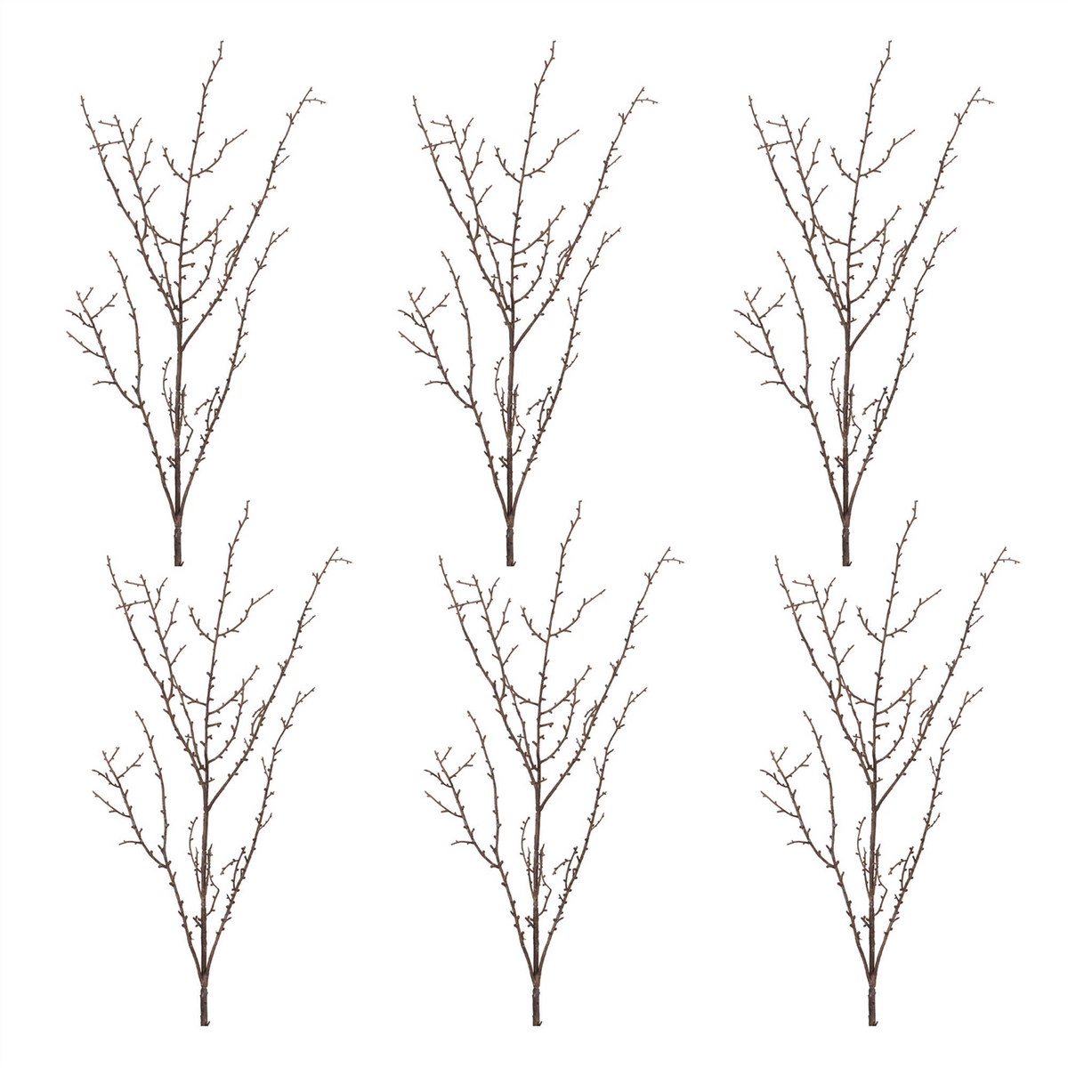 Birch Branch (Set of 6) 37”H Plastic