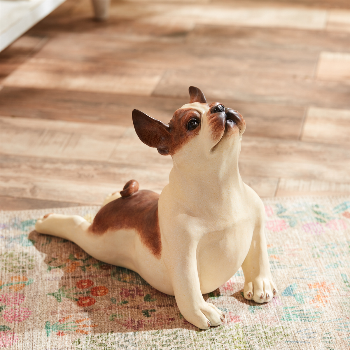 Yoga Dog Statue (Set of 2)