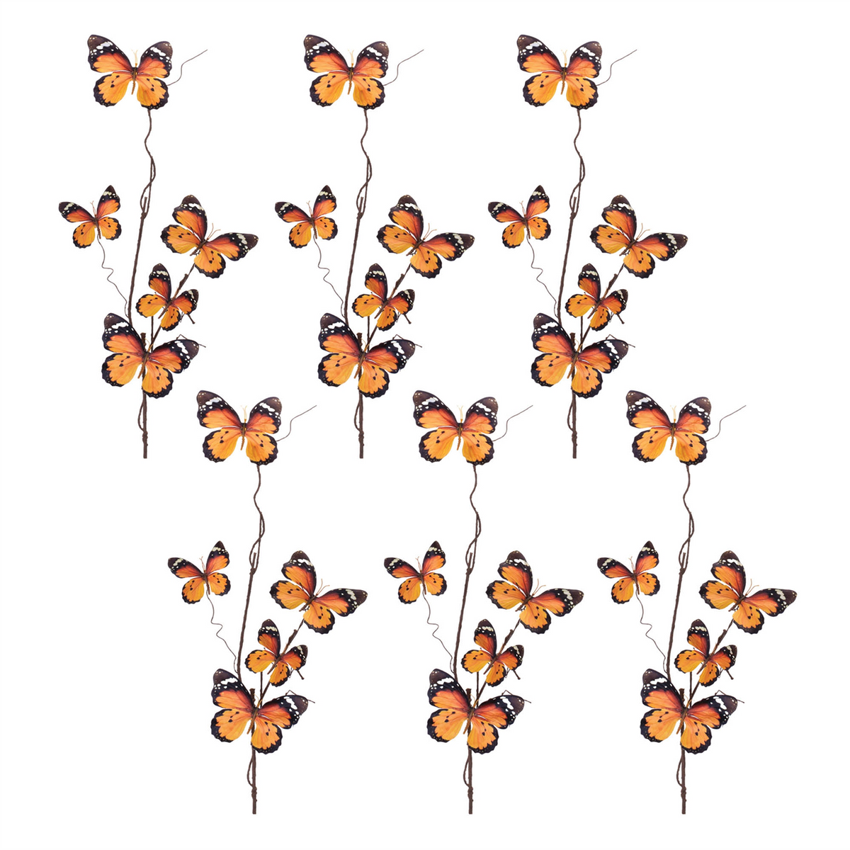 Butterfly Twig Spray (Set of 6)