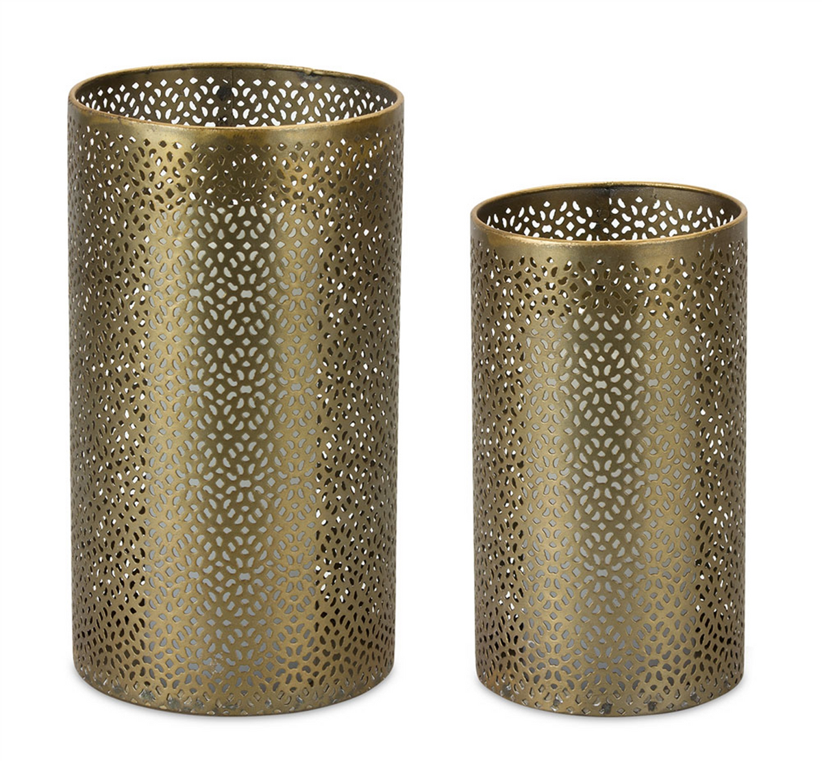 Candle Holder (Set of 4) 8"H, 10"H Metal