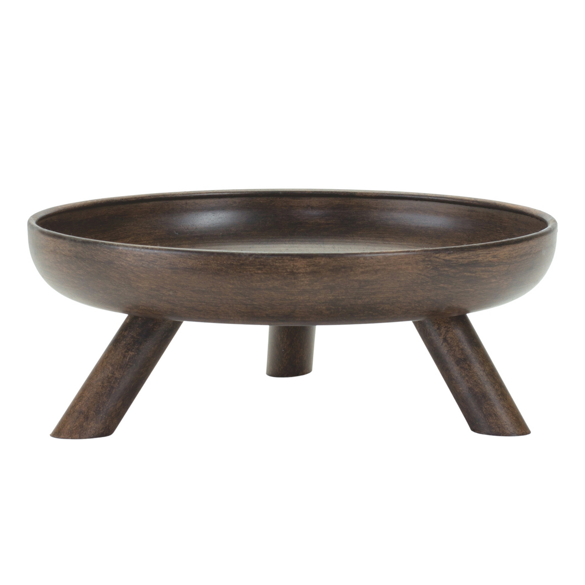 Bowl w/Legs (Set of 2) 7.75"D x 3"H Metal
