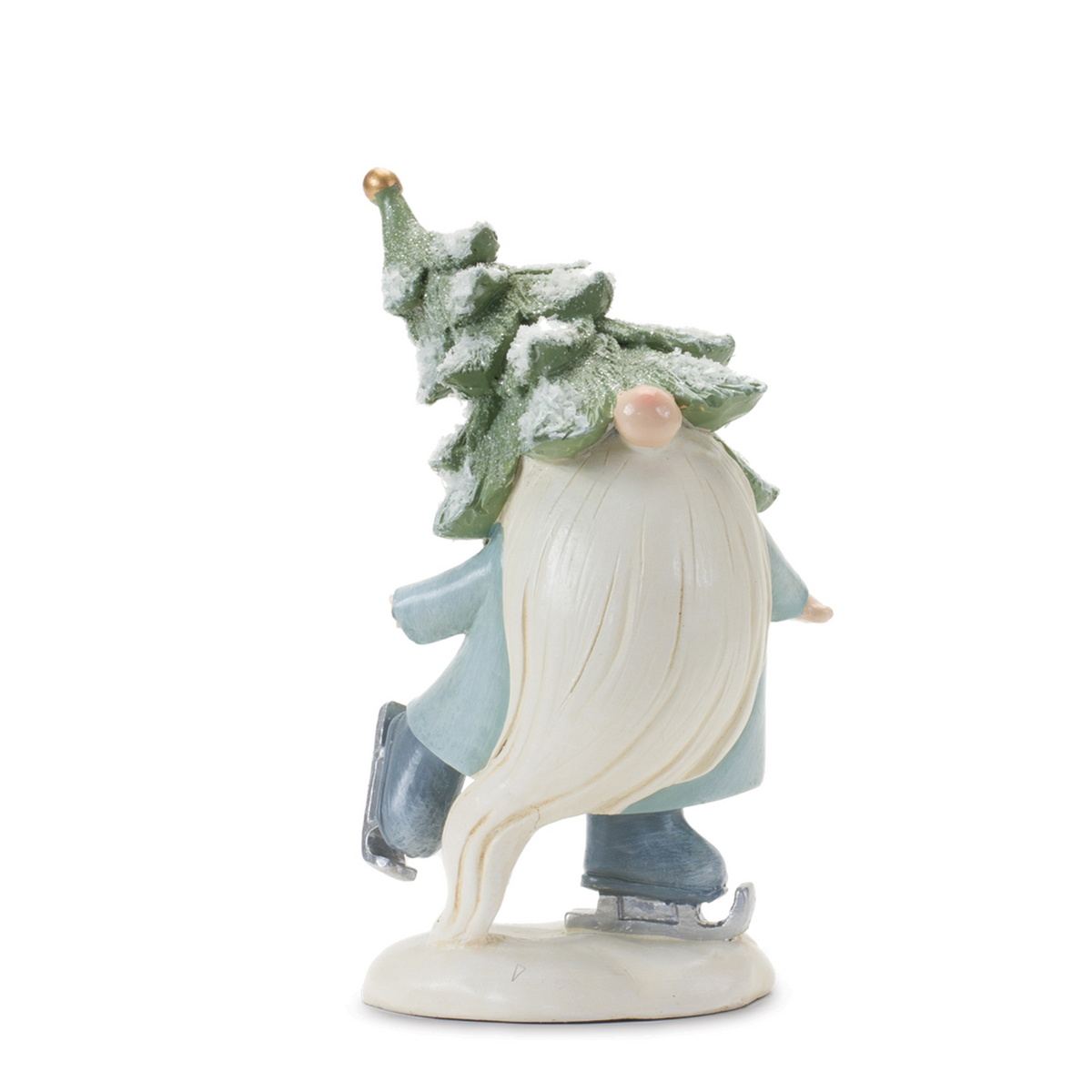 Gnome w/Skis and Skates (Set of 3) 7.25”H Resin