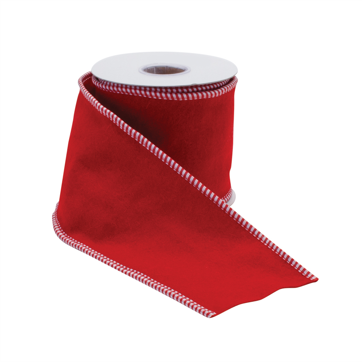 Wool Holiday Ribbon 4" x 5 Yds.