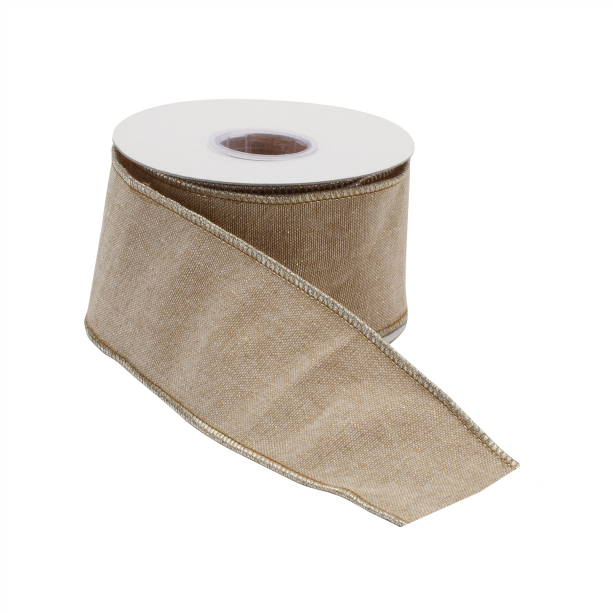 Beige Holiday Ribbon (Set of 2)
