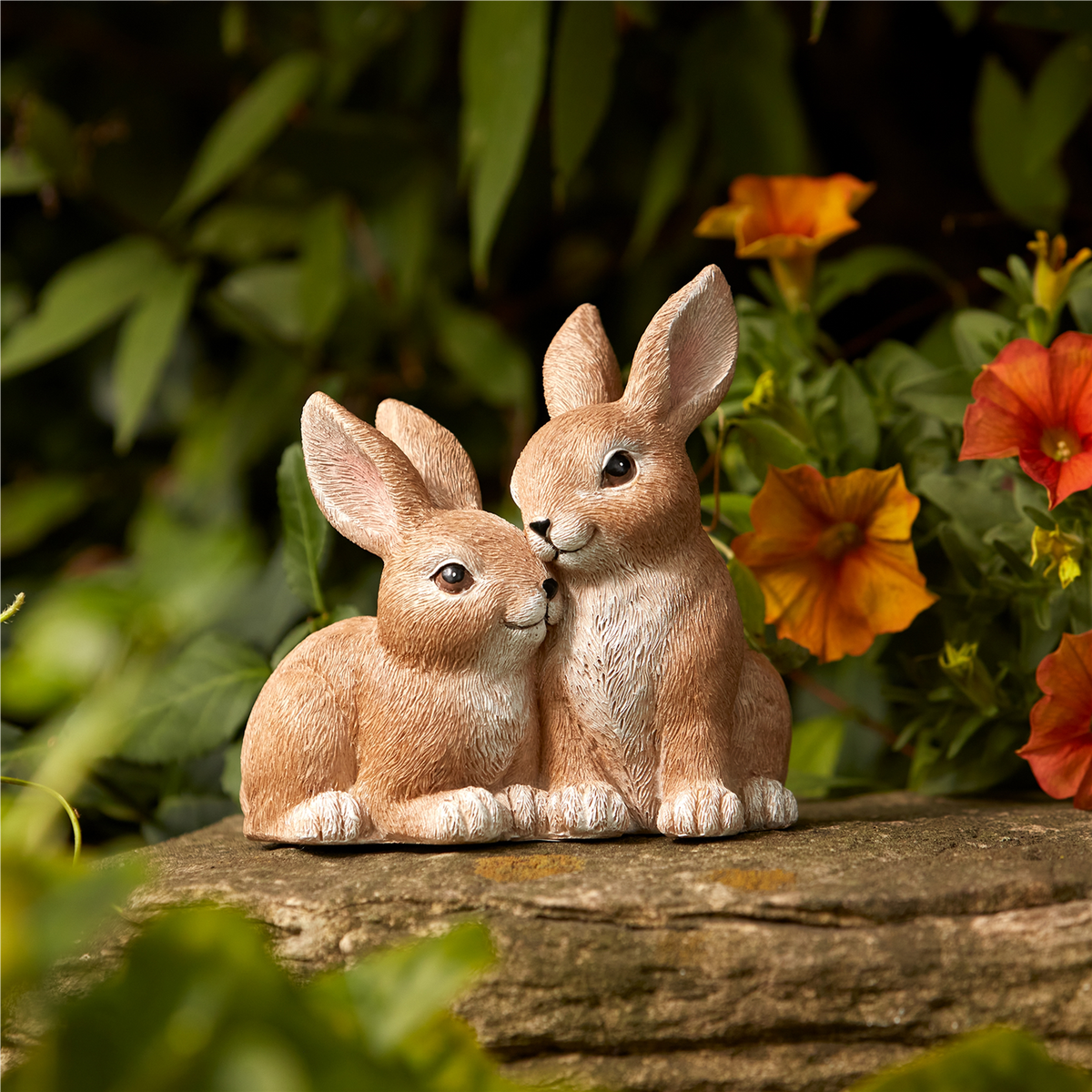 Woodland Bunny Couple Figurine (Set of 2)