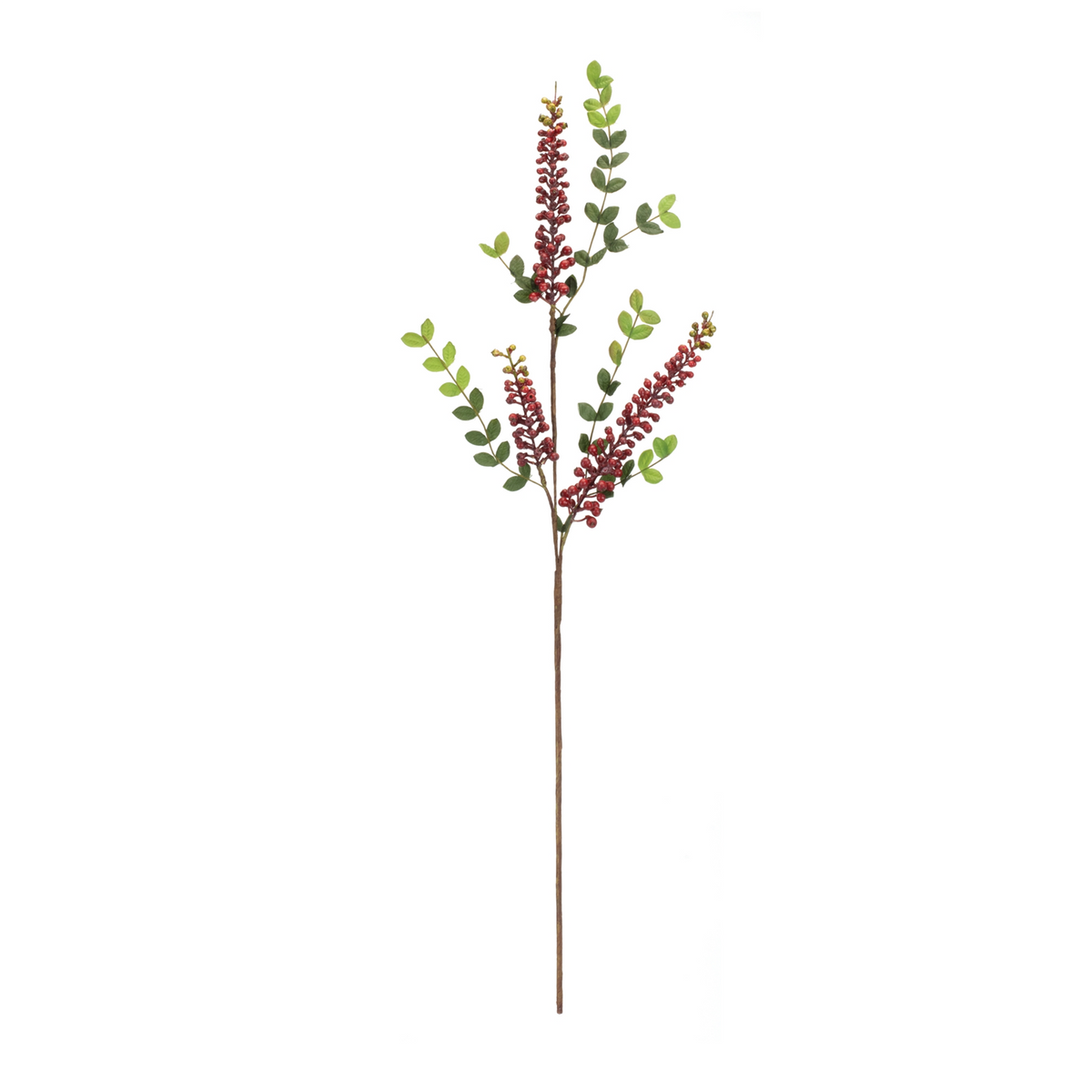 Burgandy Berry Foliage Spray (Set of 6)