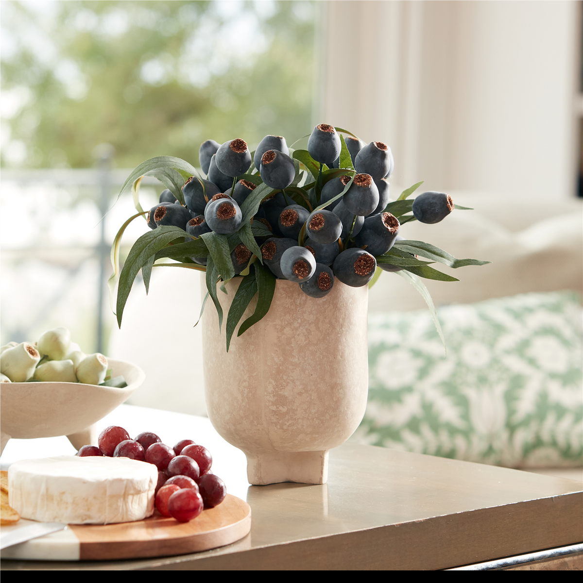 Blue Pod Foliage Bundle (Set of 2)