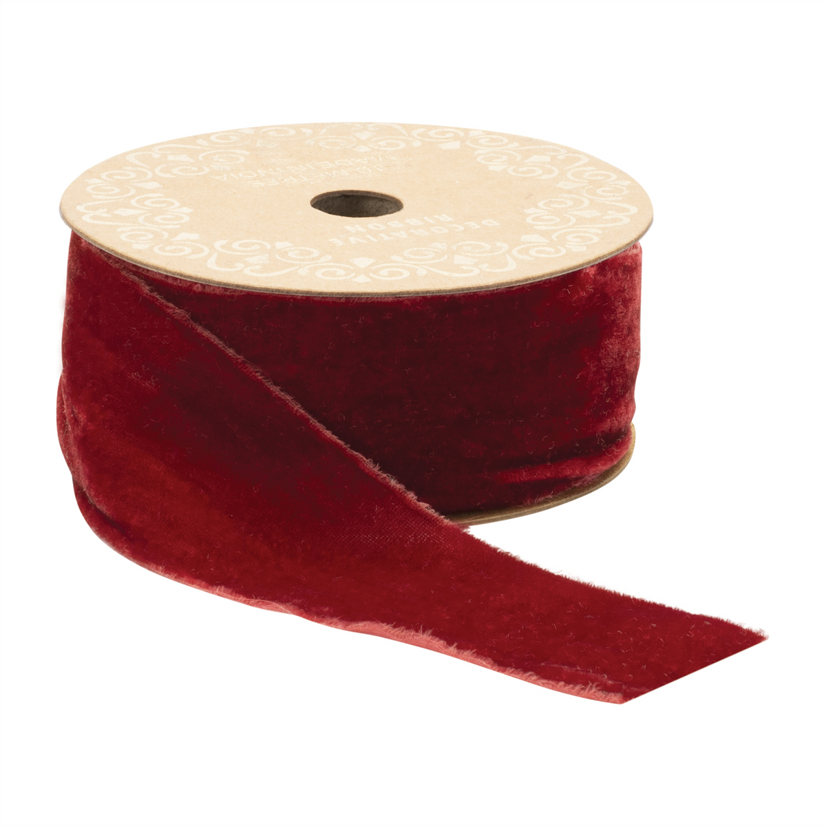 2” x 10 Yds. Raw Edge Rayon/Velvet