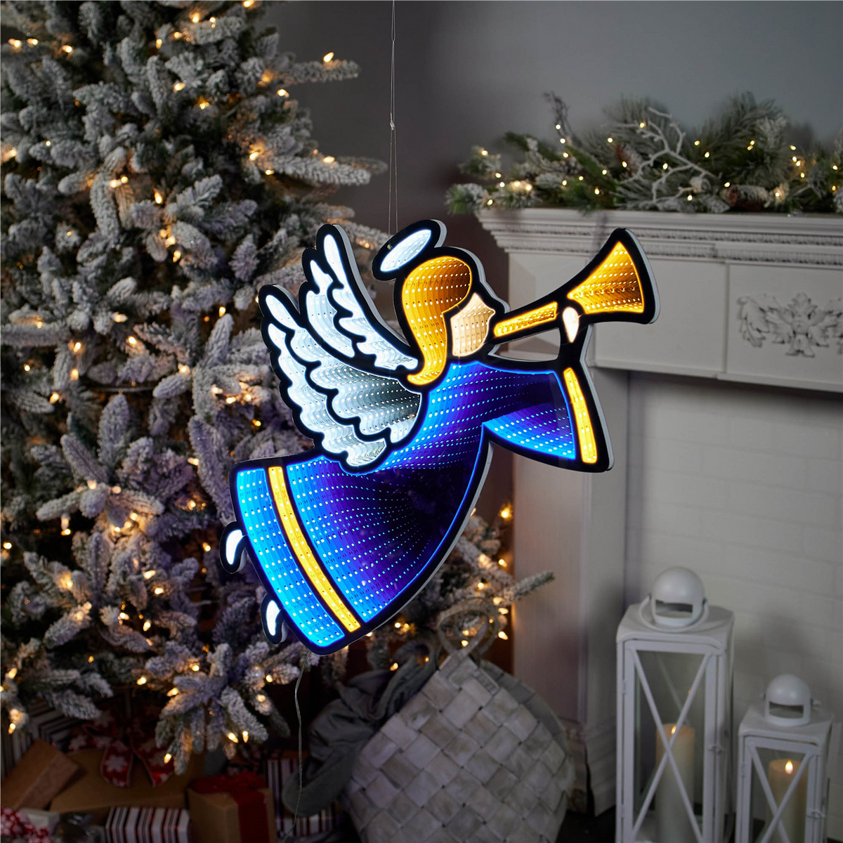 Angel with Horn Ekkolight 24.5"H