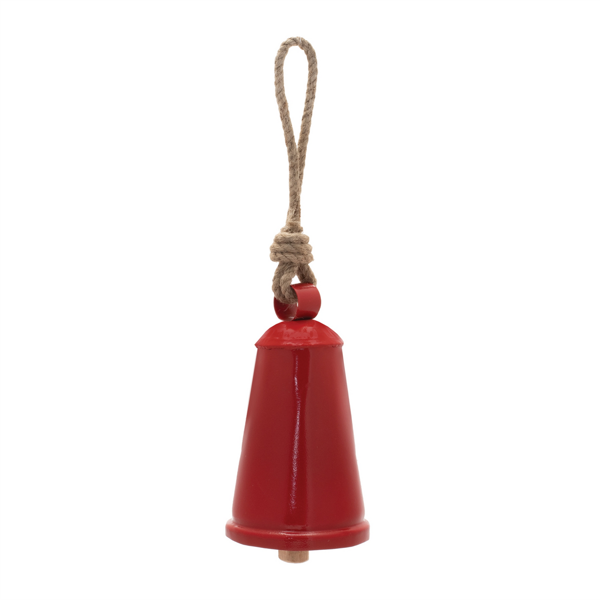 Rustic Metal Bell Ornament (Set of 4)