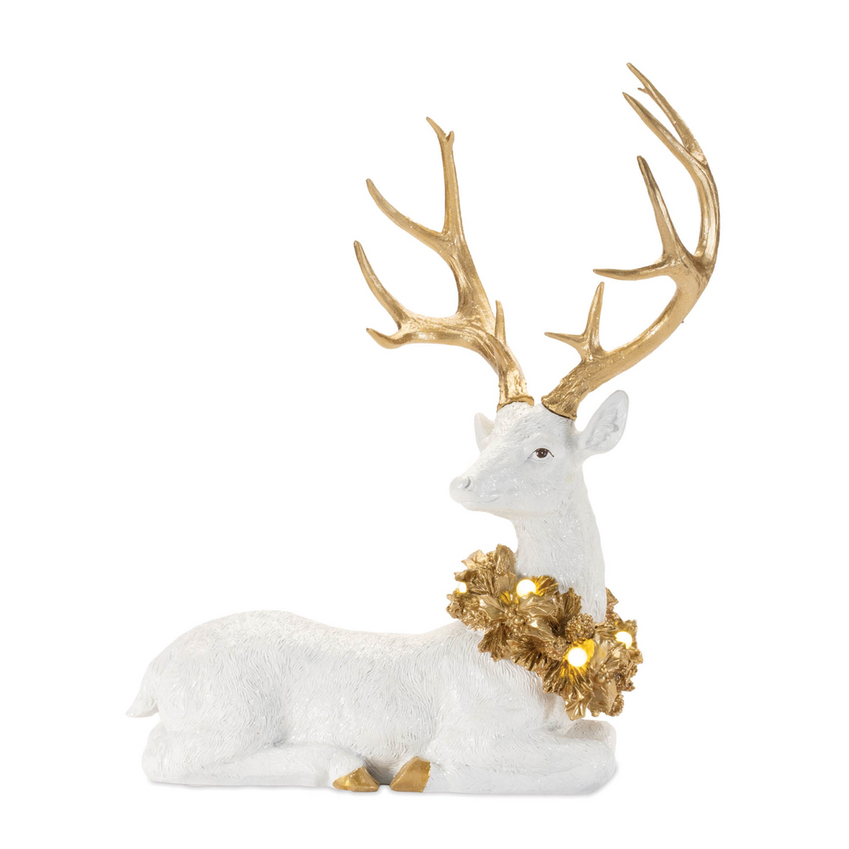 LED Holiday Deer Figurine (Set of 2)