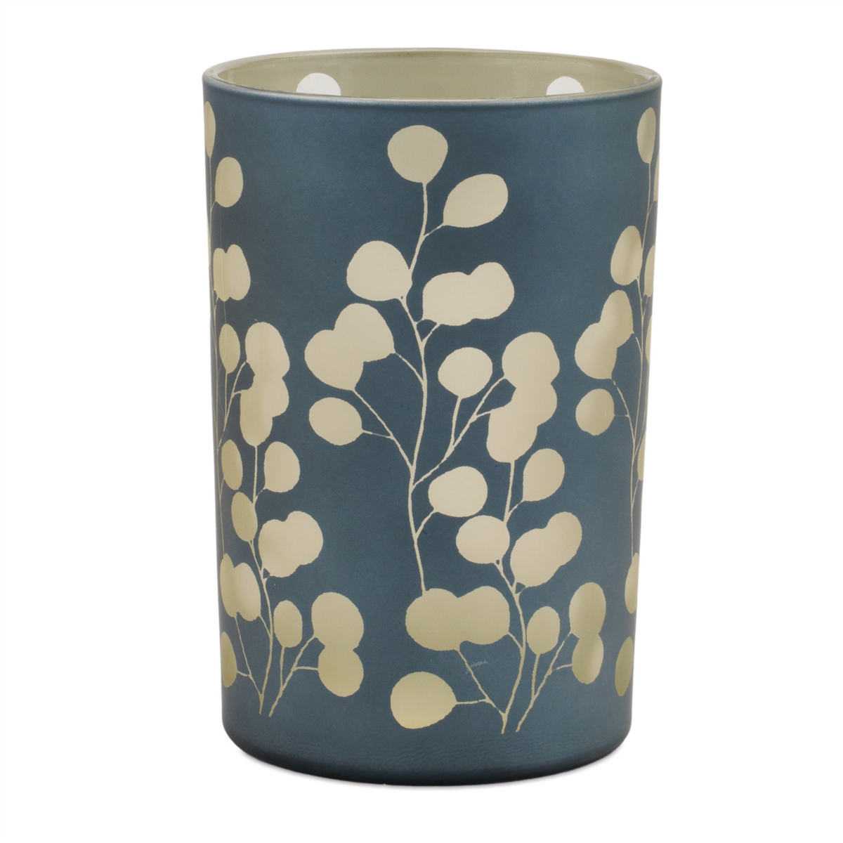 Frosted Foliage Candle Holder (Set of 2)