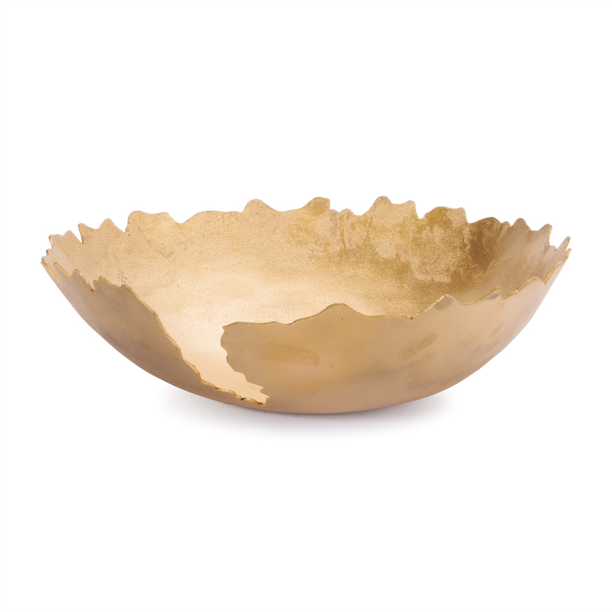 Bowl (Set of 2) 13"D x 4"H, 15"D x 5"H Aluminum