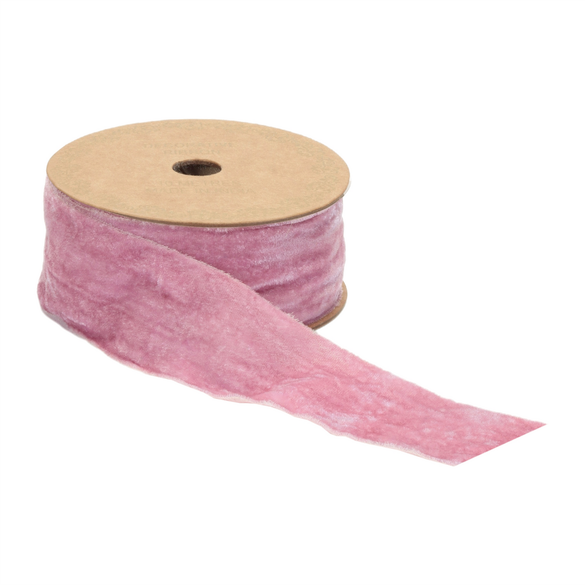 2" x 10 Yds. Raw Edge Rayon/Velvet