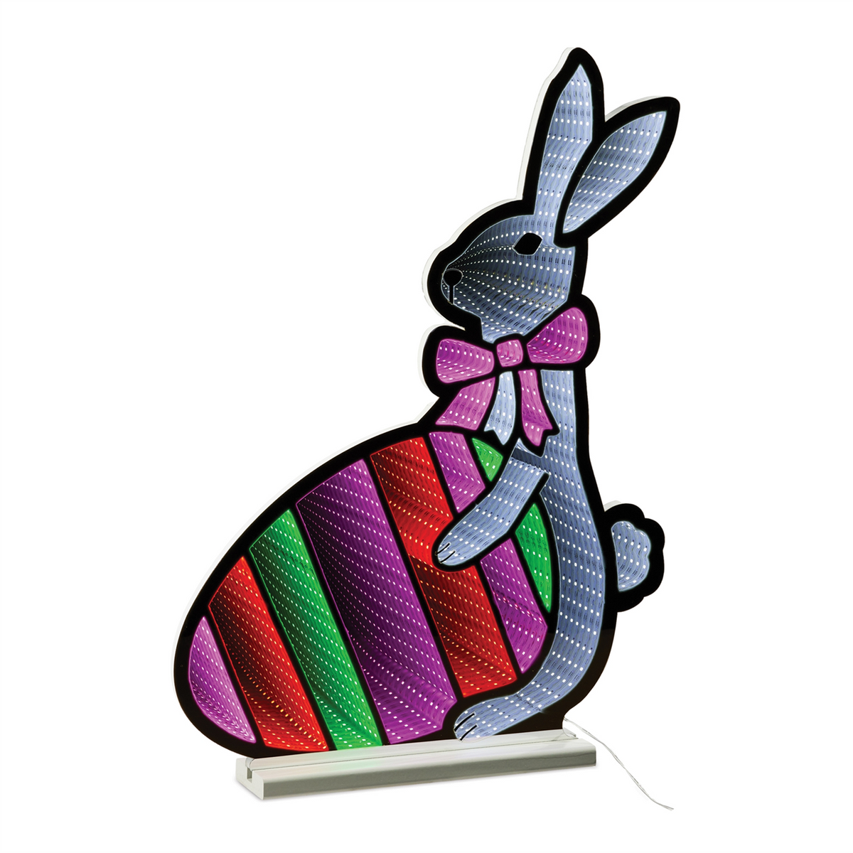 Bunny w/Easter Egg Ekkolight 23.5"H