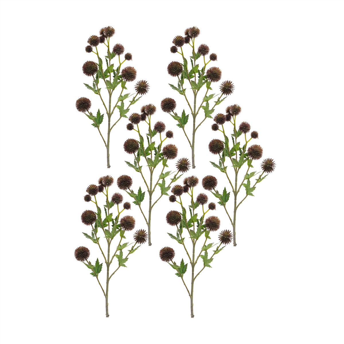 Allium Spray (Set of 6) 26”H Plastic/Polyester
