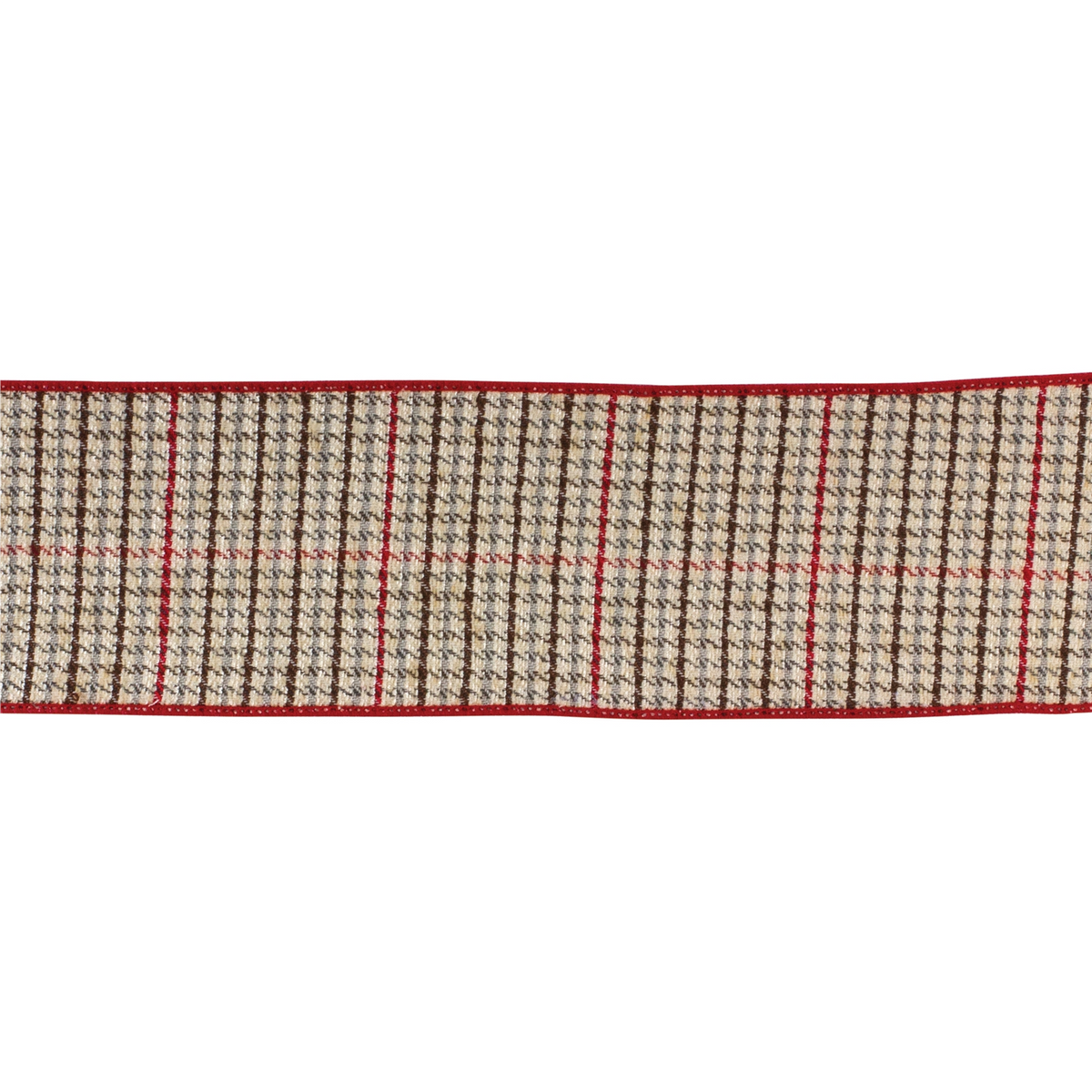 4” x 10 Yds. Ribbon Wired Polyester