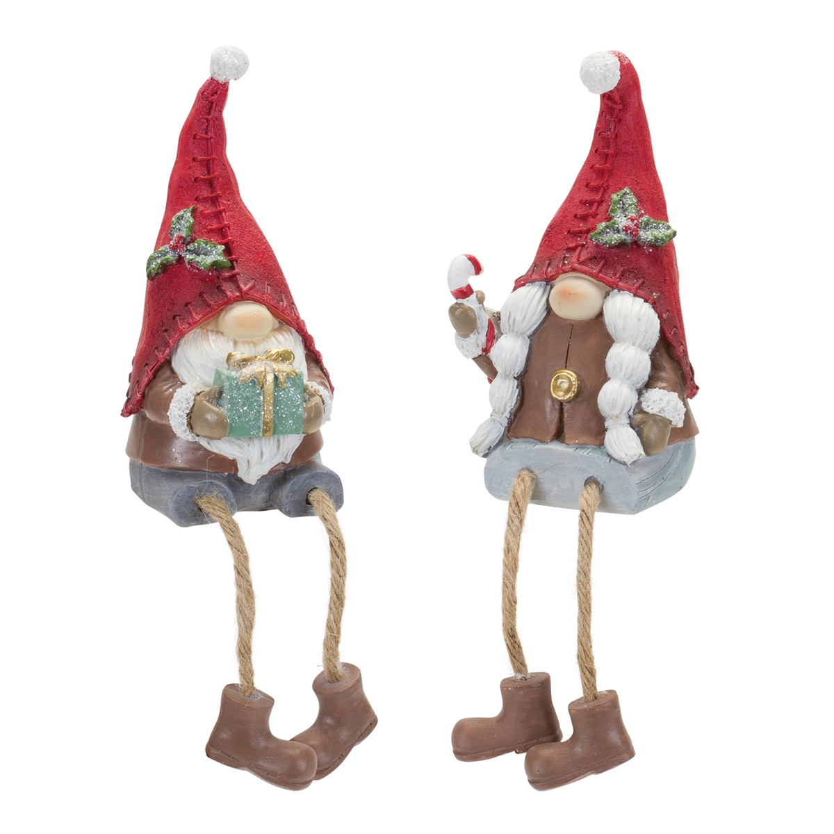 Winter Gnome Shelf Sitter (Set of 6)