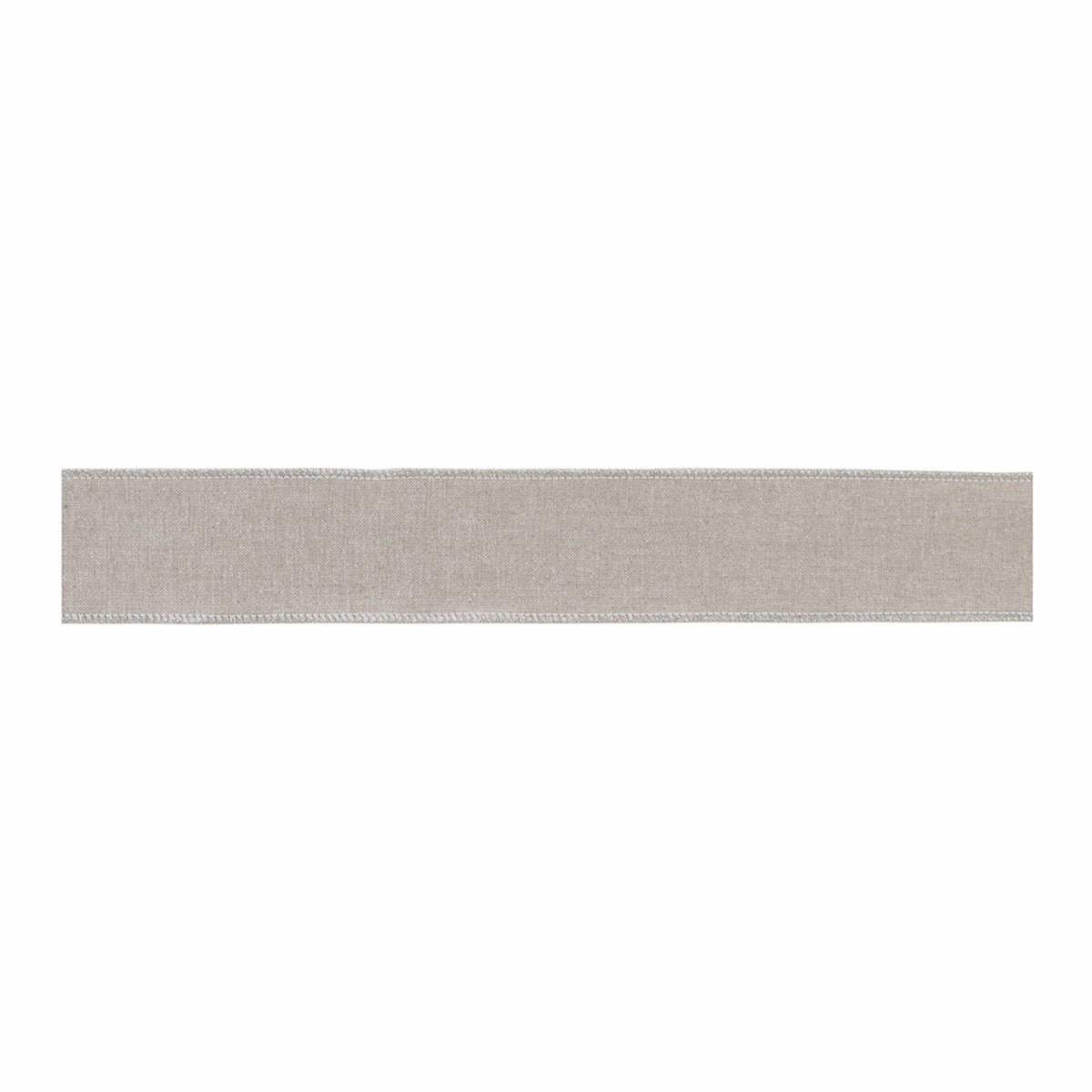 Beige Shimmer Wired Ribbon (Set of 2)
