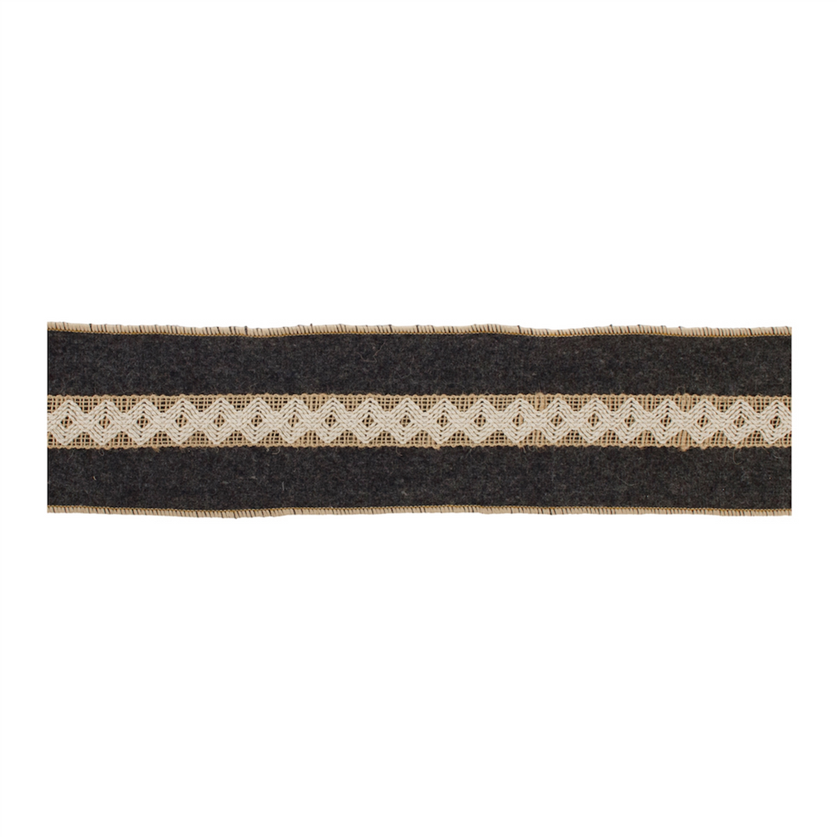 Wool Holiday Ribbon (Set of 2)