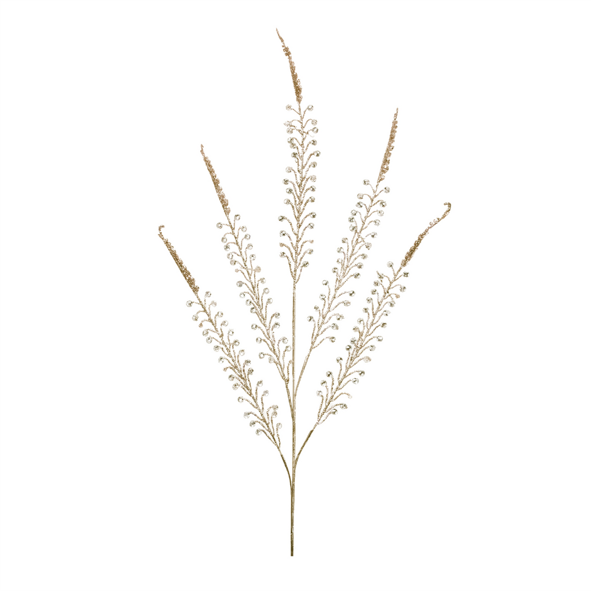 Beaded Fern Spray (Set of 2)