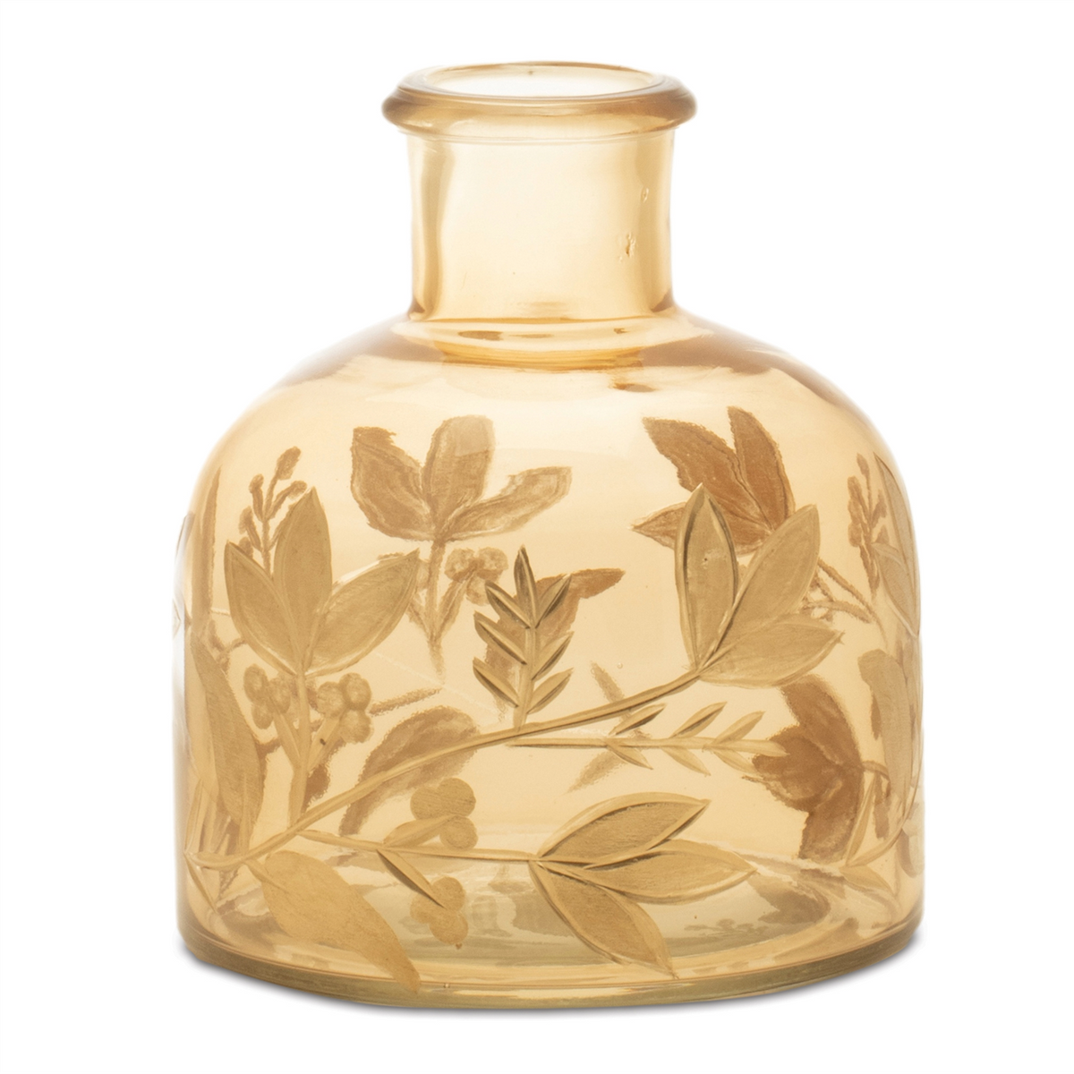 Vase (Set of 2) 5.5”H Glass