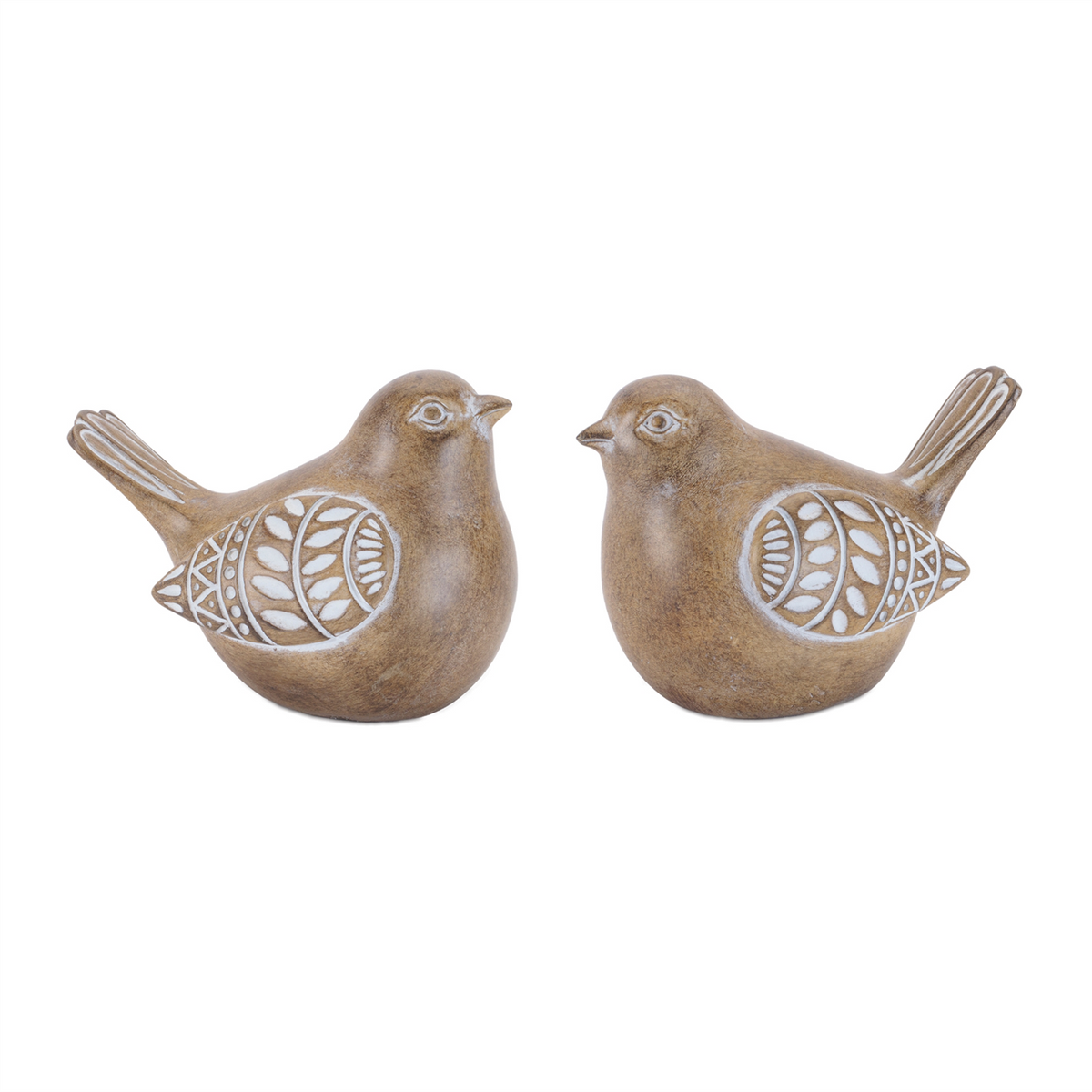 Bird (Set of 2) 3.5"H Resin